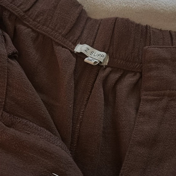 Z SUPPLY FARAH PANT - Size medium ,Warm Mocha - Picture 3 of 4